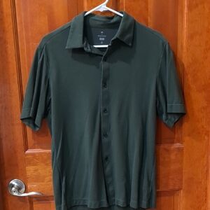Tomas Maier Dark Green Men's Shirt